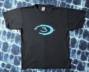 Vintage Halo 3 Xbox Promo Logo Graphic T-Shirt